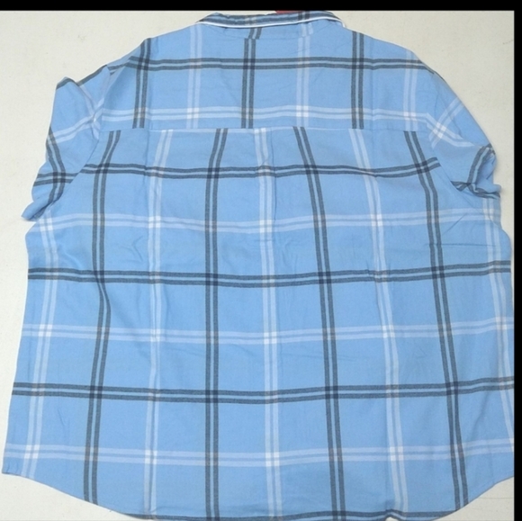 Wondershop Plaid Flannel 2pc Pajama Set, Blue - Various Sz 1x, 2x NWT - Picture 7 of 15